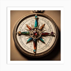 Compass Art Print