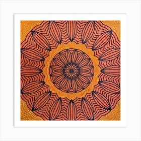 Mandala Wholeness Art Print