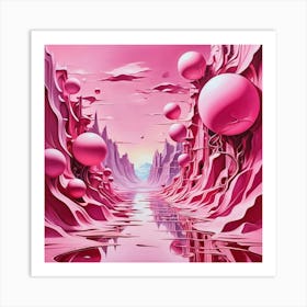 Venus planet 1 Art Print