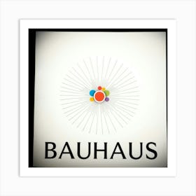 Bauhaus art print 1 Art Print