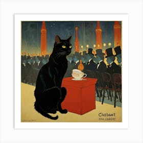 Default Chat Noir Cabaret Thophilealexandre Steinlen Art 1 Art Print