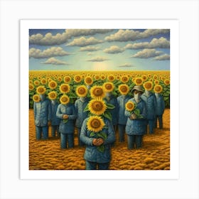 Sunflowers Art Print