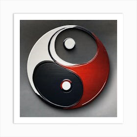 Yin Yang 55 Art Print