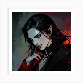 Elven Girl Art Print