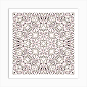 Traditional ornament and Tribal motif Art Print