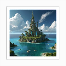 Fairytale Castle 1 Art Print