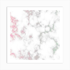 Colorful Harmony Marble Art Print