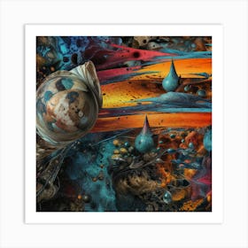 'Alien Planet' Art Print