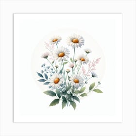 Daisies 3 Art Print