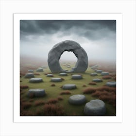 Stone Circle Art Print