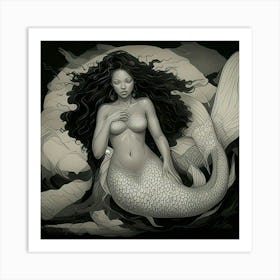 Mermaid Art Print