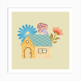 Summertime cozy life Art Print