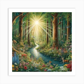 Enchanted Forest Art Print