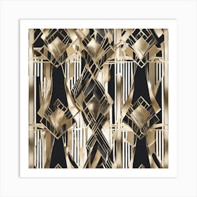 Deco Wallpaper 4 Art Print