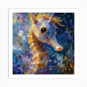 Seahorse 3 Art Print