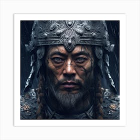 Chinese Warrior Art Print