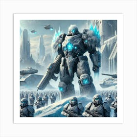 Glacier General Art Print