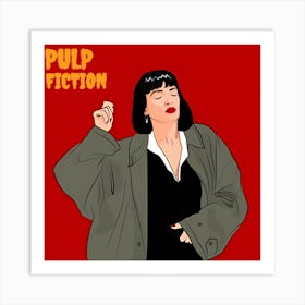 Pulp Fiction Art Print