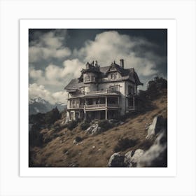 Haunted House Art Print