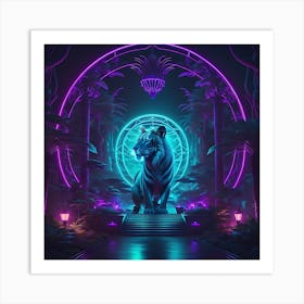 Glowing Grove 2 Art Print