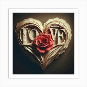 Love 4 Art Print