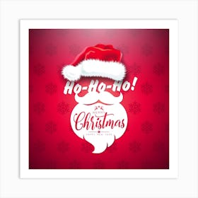 Christmas Santa Claus Art Print