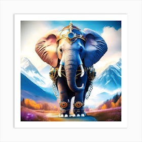 Elephant Series No.4 Art Print