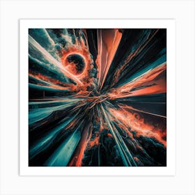 Abstract Fractal Art 3 Art Print