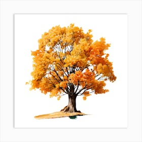 Autumn Tree 3 Art Print