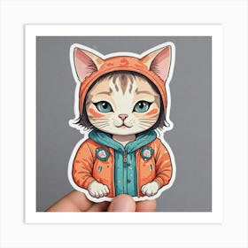 Kitty Cat 2 Art Print