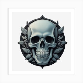 Skull Art Print