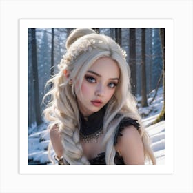 White Elf Art Print