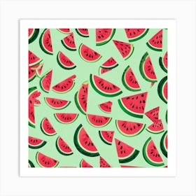 Watermelon Slices 2 Art Print