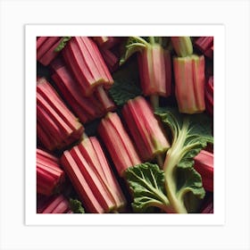 Rhubarb 39 Art Print