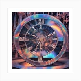 Clock 1 Art Print