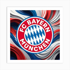 FC Bayern München Logo Wall Art 28 Art Print