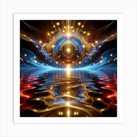 Psychedelic Art 25 Art Print