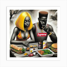 Supreme 12 Art Print