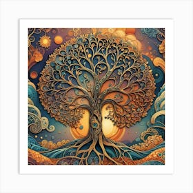 Tree Of Life 25 Art Print