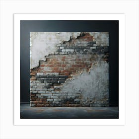 Brick Wall Art Print