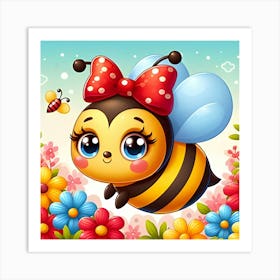 Maya The Bee 4 Art Print