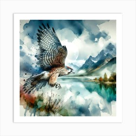 Creative Wild Animal Representation 73 Art Print