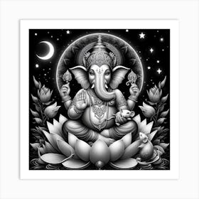 Ganesha Art Print