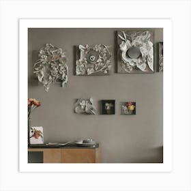 Floral Wall Art 6 Art Print