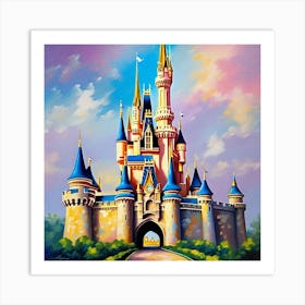 Cinderella Castle 62 Art Print