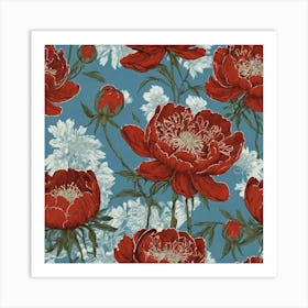 Peonies 5 Art Print