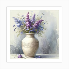 Flowers In A Vase 2 Art Print