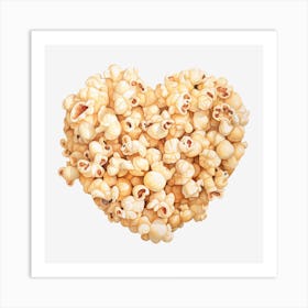 Heart Of Popcorn 14 Art Print