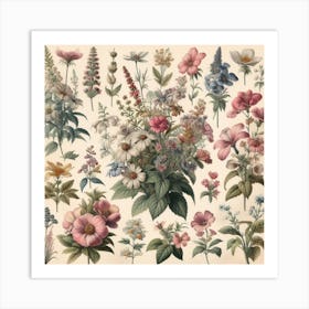 Wildflowers 2 Art Print