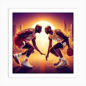 Battle of the OG's Art Print